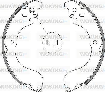 Woking Z4265.00 - Bremžu loki ps1.lv