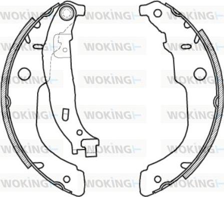 Woking Z4212.00 - Bremžu loki ps1.lv