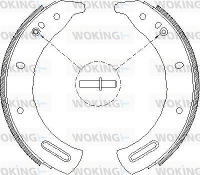 Woking Z4285.00 - Bremžu loki ps1.lv