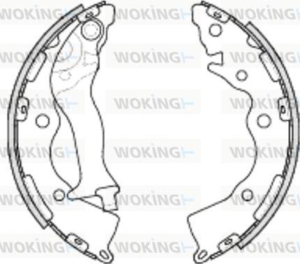 Woking Z4234.00 - Bremžu loki ps1.lv