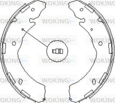 Woking Z4236.00 - Bremžu loki ps1.lv