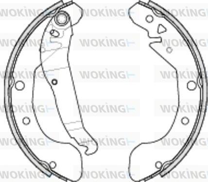 Woking Z4231.00 - Bremžu loki ps1.lv