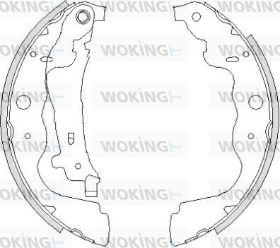 Woking Z4237.00 - Bremžu loki ps1.lv