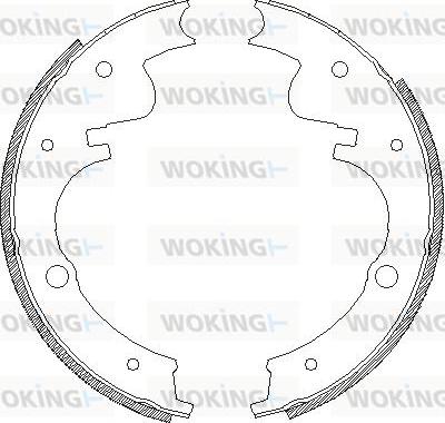 Woking Z4226.00 - Bremžu loki ps1.lv