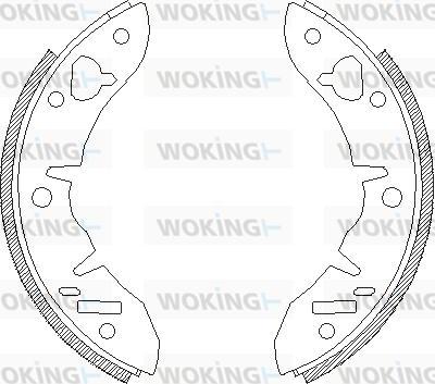 Woking Z4221.00 - Bremžu loki ps1.lv