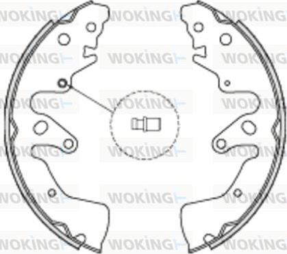 Woking Z4228.00 - Bremžu loki ps1.lv