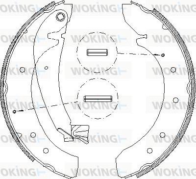 Woking Z4719.00 - Bremžu loki ps1.lv