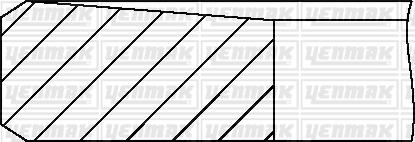 Yenmak 91-09964-000 - Virzuļa gredzenu komplekts ps1.lv