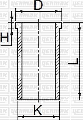 Yenmak 51-65746-000 - Cilindra čaula ps1.lv