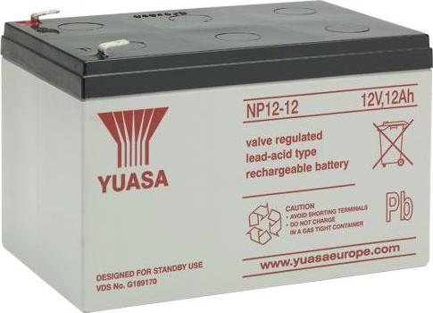 Yuasa NP1.2-12 - Startera akumulatoru baterija ps1.lv