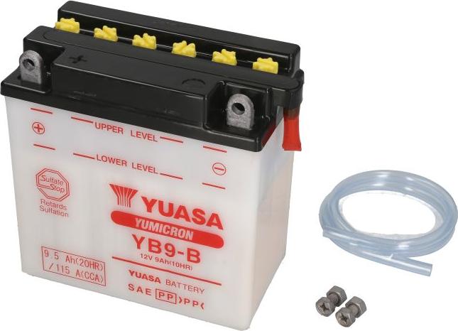 Yuasa YB9-B - Startera akumulatoru baterija ps1.lv