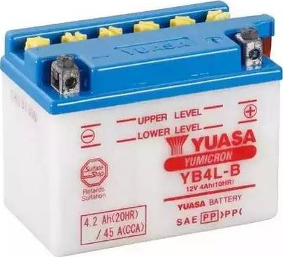 Yuasa YB4L-B - Startera akumulatoru baterija ps1.lv