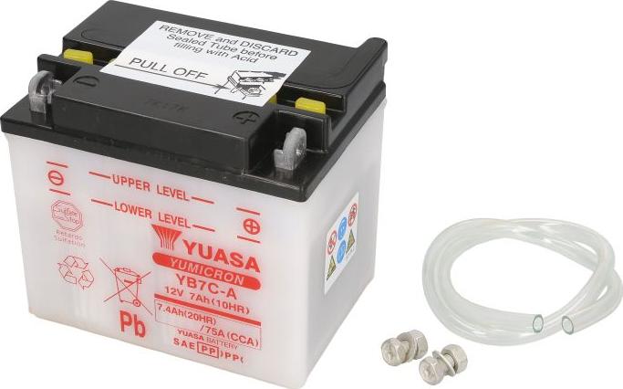 Yuasa YB7C-A - Startera akumulatoru baterija ps1.lv