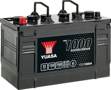 Yuasa YBX1664 - Startera akumulatoru baterija ps1.lv