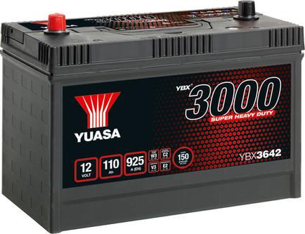 Yuasa YBX3642 - Startera akumulatoru baterija ps1.lv