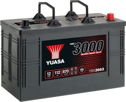 Yuasa YBX3663 - Startera akumulatoru baterija ps1.lv
