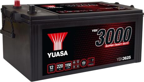 Yuasa YBX3625 - Startera akumulatoru baterija ps1.lv