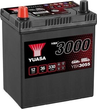 Yuasa YBX3055 - Startera akumulatoru baterija ps1.lv