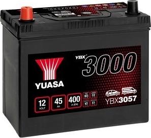 Yuasa YBX3057 - Startera akumulatoru baterija ps1.lv