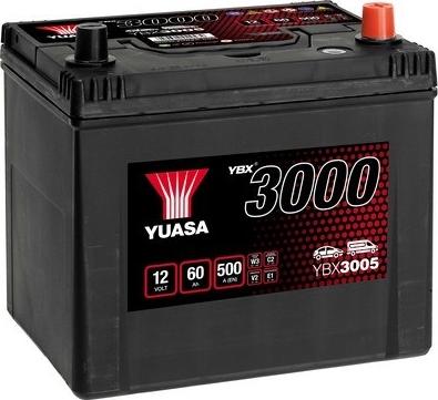 Yuasa YBX3005 - Startera akumulatoru baterija ps1.lv
