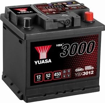 Yuasa YBX3012 - Startera akumulatoru baterija ps1.lv