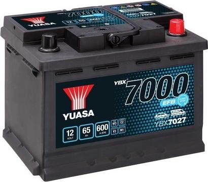 Yuasa YBX7027 - Startera akumulatoru baterija ps1.lv