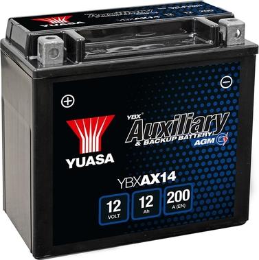 Yuasa YBXAX14 - Startera akumulatoru baterija ps1.lv