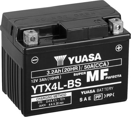 Yuasa YTX4L-BS - Startera akumulatoru baterija ps1.lv