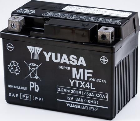 Yuasa YTX4L - Startera akumulatoru baterija ps1.lv