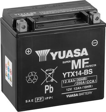 Yuasa YTX14-BS(CP) - Startera akumulatoru baterija ps1.lv