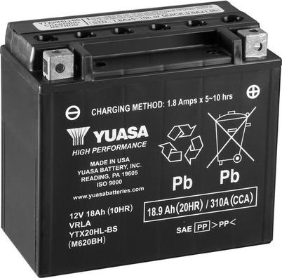 Yuasa YTX20HL-BS - Startera akumulatoru baterija ps1.lv