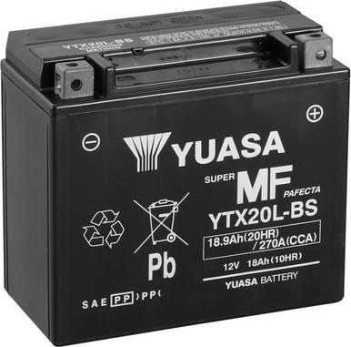 Yuasa YTX20L-BS - Startera akumulatoru baterija ps1.lv