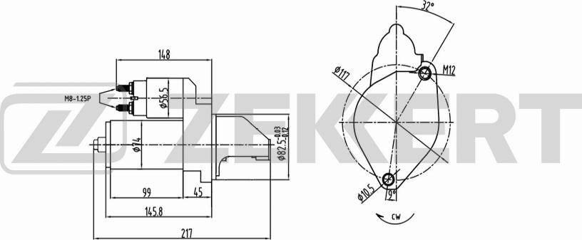 Zekkert AN-1009 - Starteris ps1.lv