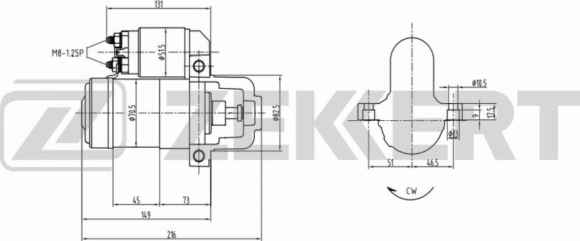 Zekkert AN-1016 - Starteris ps1.lv