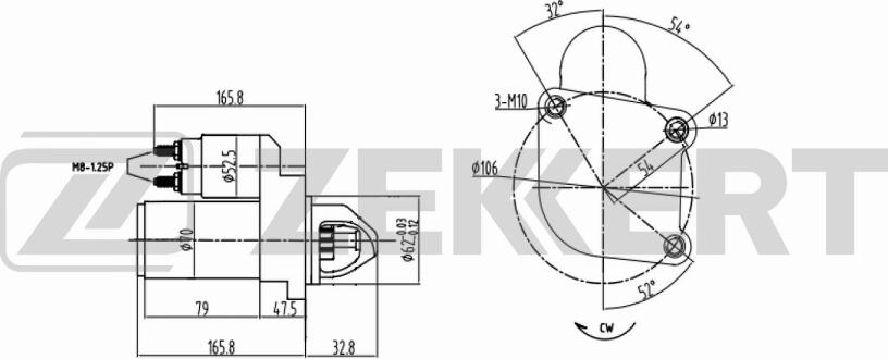 Zekkert AN-1018 - Starteris ps1.lv