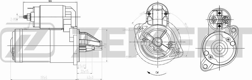 Zekkert AN-1030 - Starteris ps1.lv