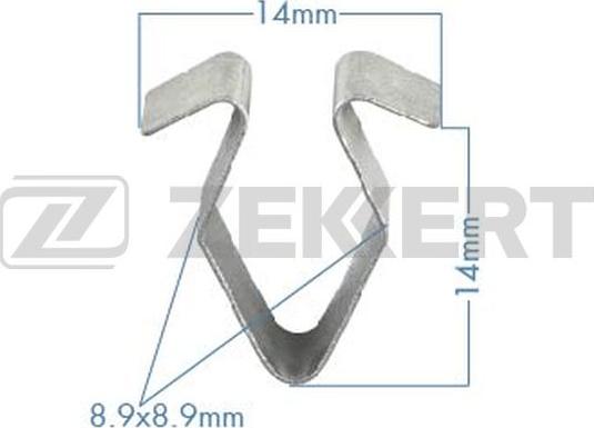 Zekkert BE-3527 - Moldings / aizsarguzlika ps1.lv