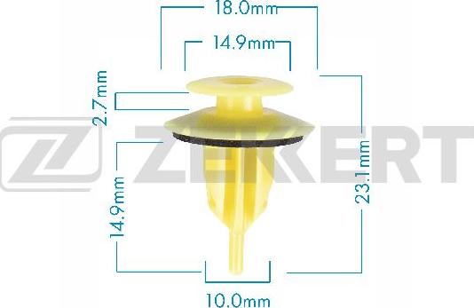 Zekkert BE-3627 - Moldings / aizsarguzlika ps1.lv