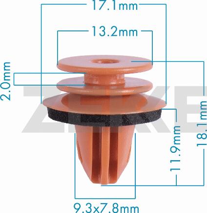 Zekkert BE-3828 - Moldings / aizsarguzlika ps1.lv