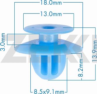 Zekkert BE-3796 - Moldings / aizsarguzlika ps1.lv