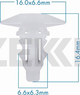 Zekkert BE-3713 - Moldings / aizsarguzlika ps1.lv