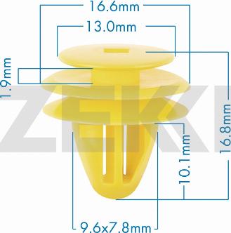 Zekkert BE-3712 - Moldings / aizsarguzlika ps1.lv