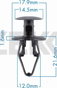 Zekkert BE-3739 - Moldings / aizsarguzlika ps1.lv