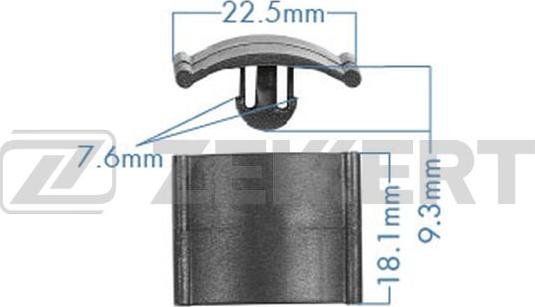 Zekkert BE-2502 - Moldings / aizsarguzlika ps1.lv