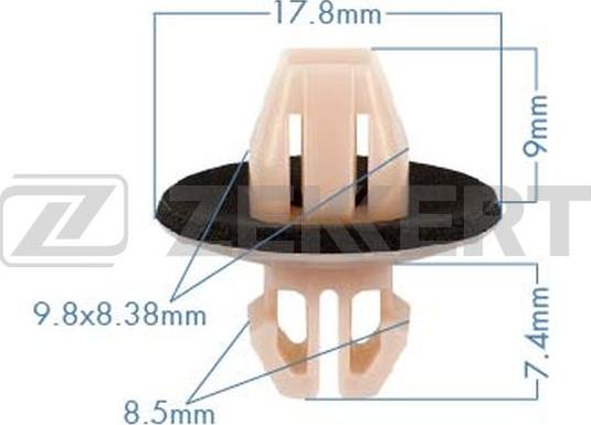 Zekkert BE-2139 - Moldings / aizsarguzlika ps1.lv