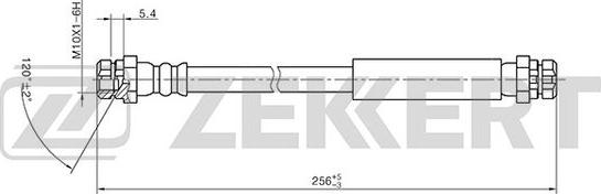 Zekkert BS-9401 - Bremžu šļūtene ps1.lv