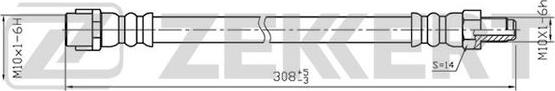 Zekkert BS-9037 - Bremžu šļūtene ps1.lv