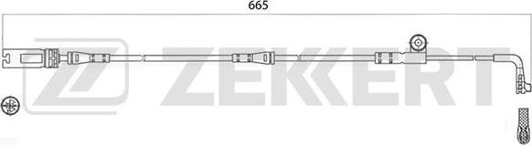 Zekkert BS-8046 - Indikators, Bremžu uzliku nodilums ps1.lv