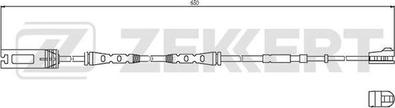 Zekkert BS-8034 - Indikators, Bremžu uzliku nodilums ps1.lv