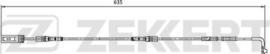 Zekkert BS-8033 - Indikators, Bremžu uzliku nodilums ps1.lv